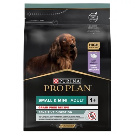 Pro Plan Adult Small & Mini Sensitive Digestion - Turkey 2.5 kg
