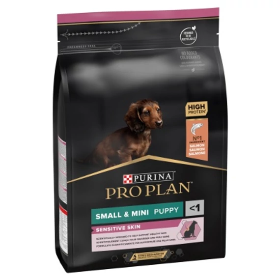 Pro Plan Puppy Small & Mini Sensitive Skin Optiderma 3 kg