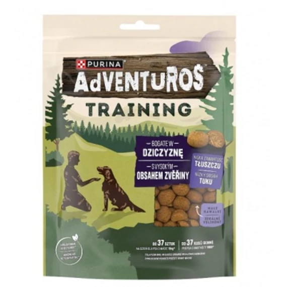 Purina Adventuros Training - szarvas ízű jutalomfalat kutyák számára 115 g