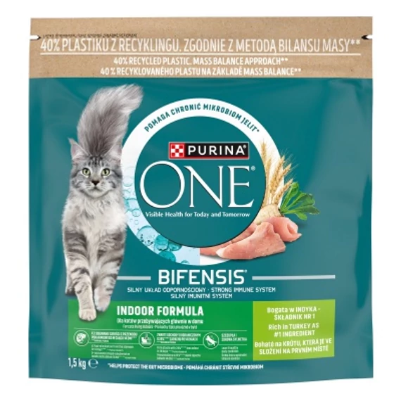 Purina ONE Bifensis Adult Indoor Turkey 1.5 kg