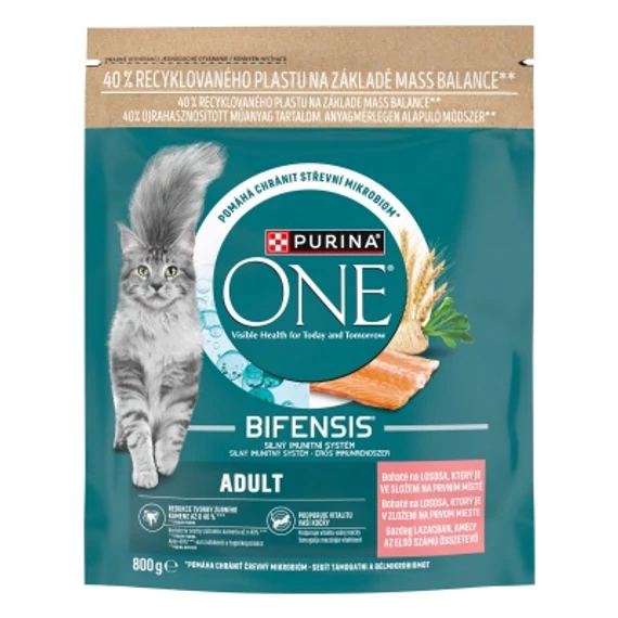 Purina ONE Bifensis Adult Salmon 0.8 kg
