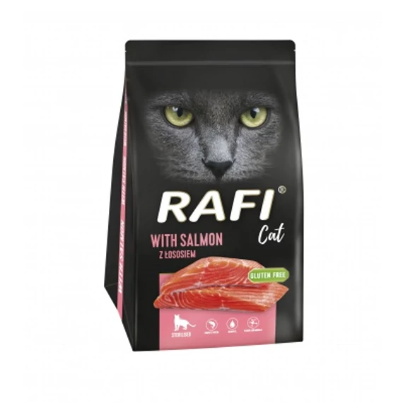 Rafi Cat száraztáp ivartalanított macskáknak lazaccal 1.5 kg