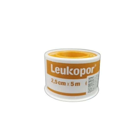 RAGTAPASZ LEUKOPOR 2,5CM X 5M 1X