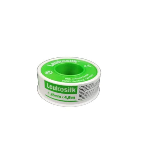 RAGTAPASZ LEUKOSILK 1,25CM X 4,6M 1X