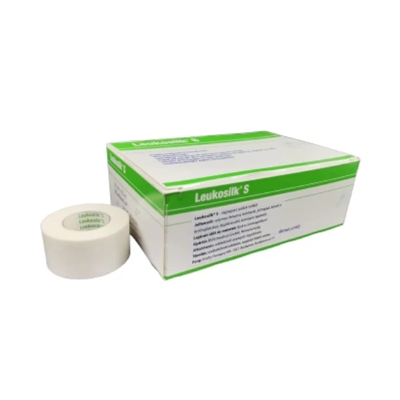 RAGTAPASZ LEUKOSILK PN. 2,5CM X 9,2M 12X