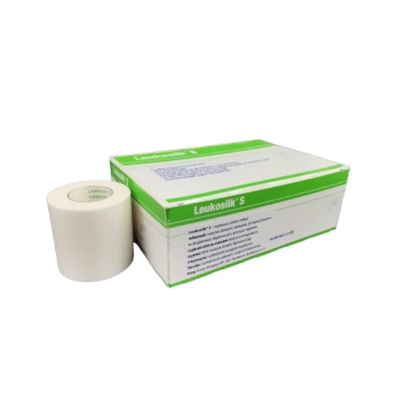 RAGTAPASZ LEUKOSILK PN. 5CM X 9,2M 6X