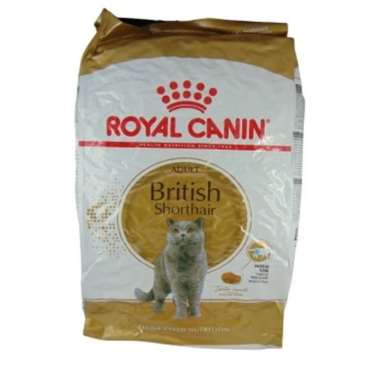 Royal Canin British Shorthair Adult - Brit rövidszőrű felnőtt macska száraz táp 10 kg