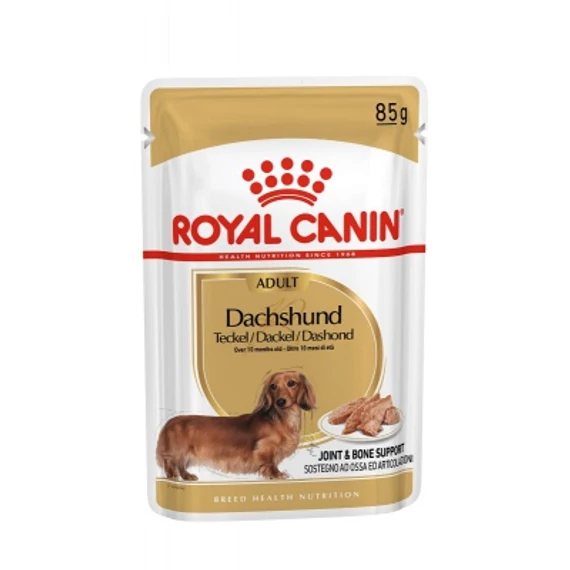 Royal Canin Dachshund Adult - Tacskó felnőtt kutya nedves táp 85 g