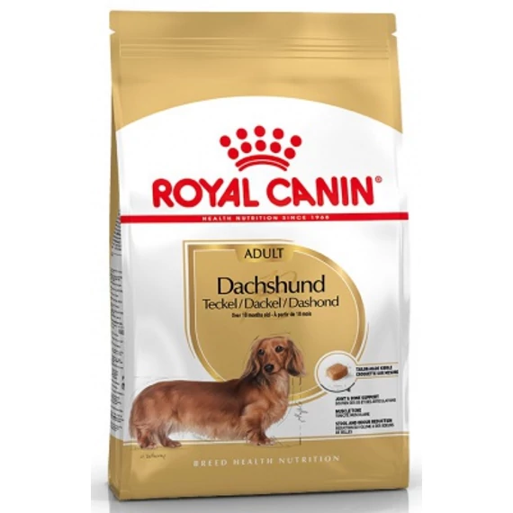 Royal Canin Dachshund Adult - Tacskó felnőtt kutya száraz táp 0.5 kg