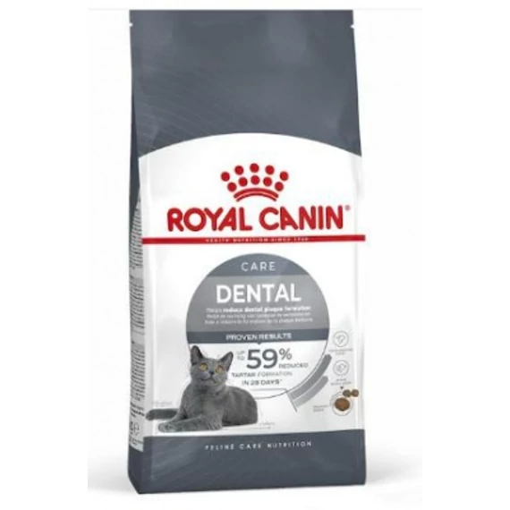 Royal Canin Dental Care - száraz táp felnőtt macskák részére a fogkőképződés csökkentéséért 400 g