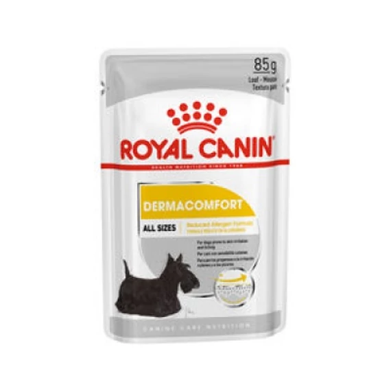 Royal Canin Dermacomfort - alutasakos eledel bőrirritációra hajlamos kutyák részére 85 g