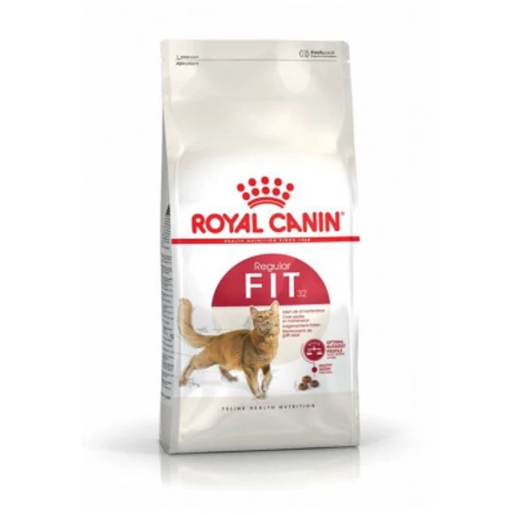 Royal Canin Fit - aktív felnőtt macska száraz táp 10 kg
