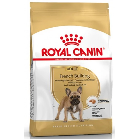Royal Canin French Bulldog Adult - Francia Bulldog felnőtt kutya száraz táp 9 kg