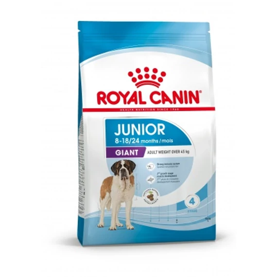 Royal Canin Giant Junior - óriás testű kölyök kutya száraz táp 15 kg