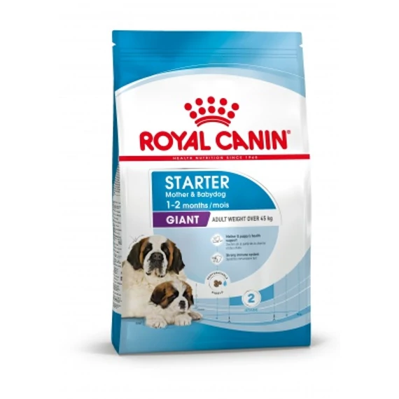 Royal Canin Giant Starter Mother & Babydog - óriás testű kölyök és vemhes kutya száraz táp 15 kg