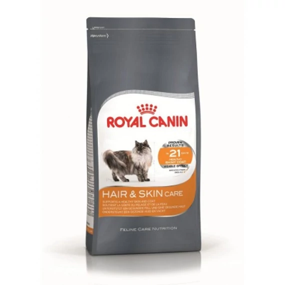 Royal Canin Hair & Skin Care - száraz táp felnőtt macskák részére a szebb szőrzetért és az egészséges bőrért 10 kg