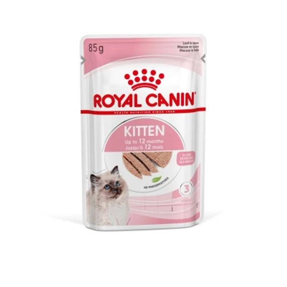 Royal Canin Kitten Loaf - kölyök macska pépes nedves táp 85 g