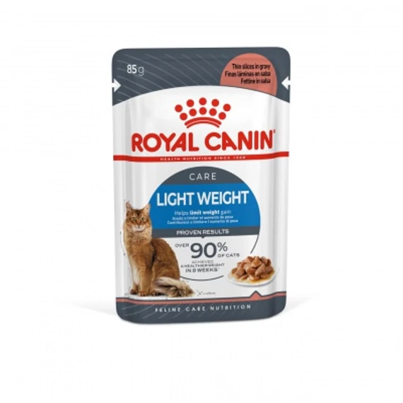 Royal Canin Light Weight Care - szószos nedves táp felnőtt macskák részére az ideális testsúly eléréséért 85 g
