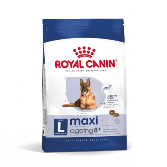 Royal Canin Maxi Ageing 8+ - nagytestű idős kutya száraz táp 15 kg