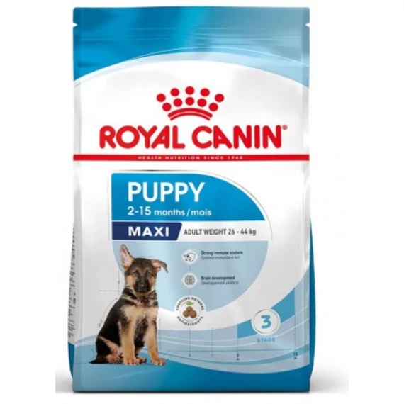 Royal Canin Maxi Puppy - nagytestű kölyök kutya száraz táp 3 kg