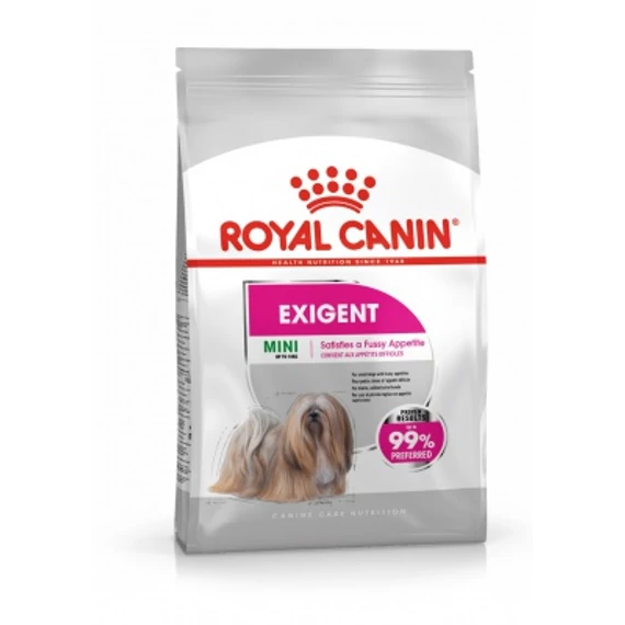 Royal Canin Mini Exigent - száraz táp válogatós, kistestű felnőtt kutyák részére 3 kg