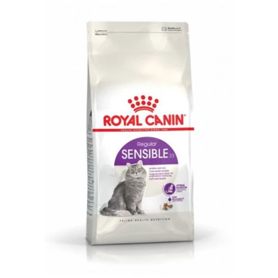 Royal Canin Sensible - érzékeny emésztésű felnőtt macska száraz táp 10 kg