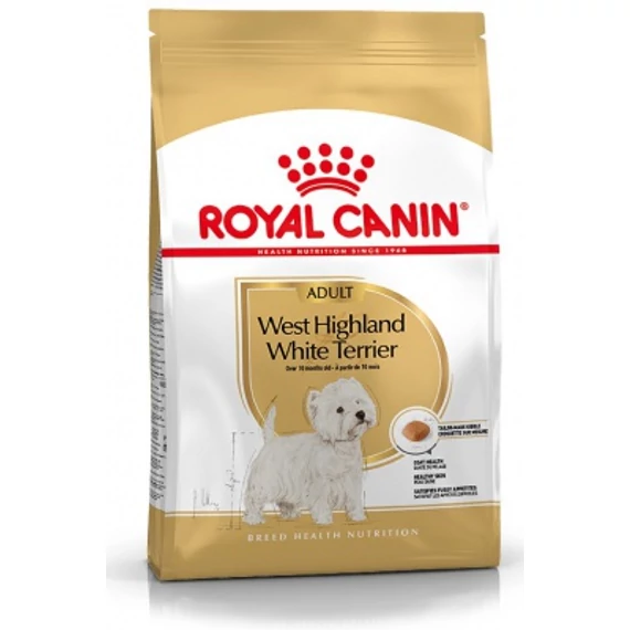 Royal Canin West Highlander White Terrier Adult - West Highlander White Terrier felnőtt kutya száraz táp 0.5 kg