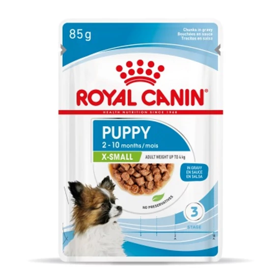 Royal Canin X-Small Puppy alutasakos 85 g