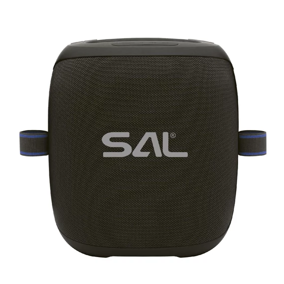 SAL PARCUBE boombox, 100 W, 2db vezeték nélküli mikrofon, 5db hangszóró, LED fényeffekt, IPX5 védelem, Bluetooth