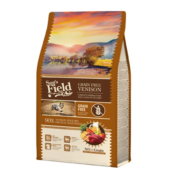 Sam's Field Adult Grain Free Venison 2.5 kg
