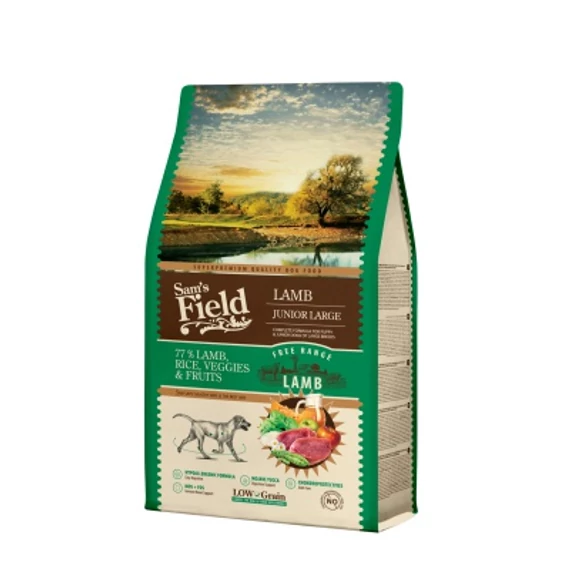 Sam's Field Junior Low Grain Lamb - Large 2.5 kg