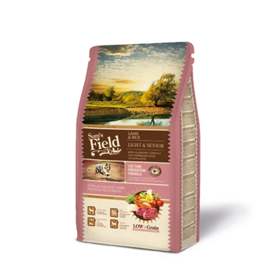 Sam's Field Lamb & Rice Light & Senior 2.5 kg
