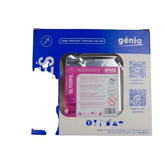 Sebvarró fonal Glycofil Génia 1 db