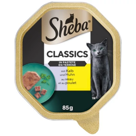 SHEBA ALUTÁLCA BORJÚ-CSIRKE 85 G
