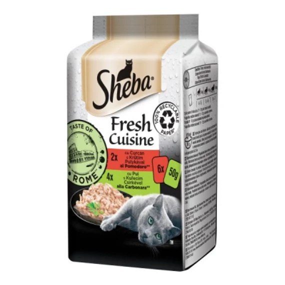 SHEBA MINI FRESH CUISINE ROME 6X50G