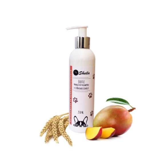 Sheila Exotic Mangó Kutyasampon és Szőrkondicionáló 250 ml