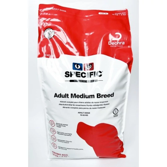 Specific CXD-M Adult Medium Breed száraztáp 10+2 kg