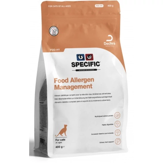 Specific FDD-HY Food Allergen Management száraztáp 400 g