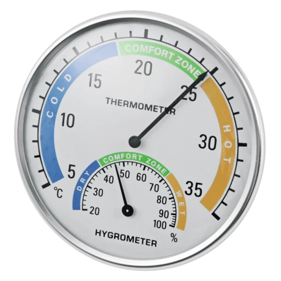 THERMO-HYGROMÉTER MŰANYAG