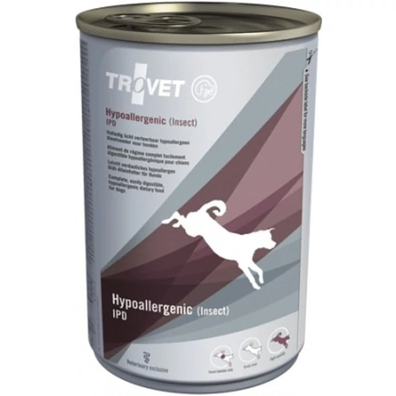 Trovet Hypoallergenic Insect Dog kozerv (IPD) 400 g