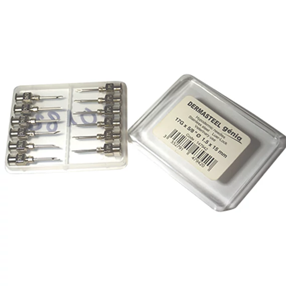 TŰ DERMA 1,5X15 GÉNIA 17G 5/8 12X