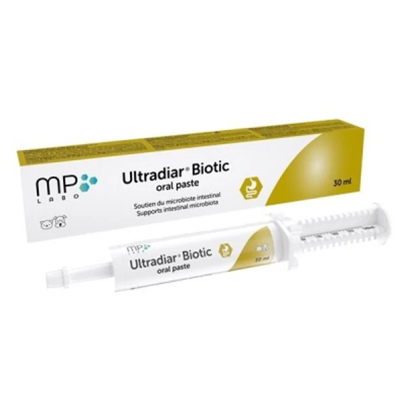 Ultradiar Biotic orális paszta a bélmikrobiom támogatására kutyák és macskák részére 30 ml