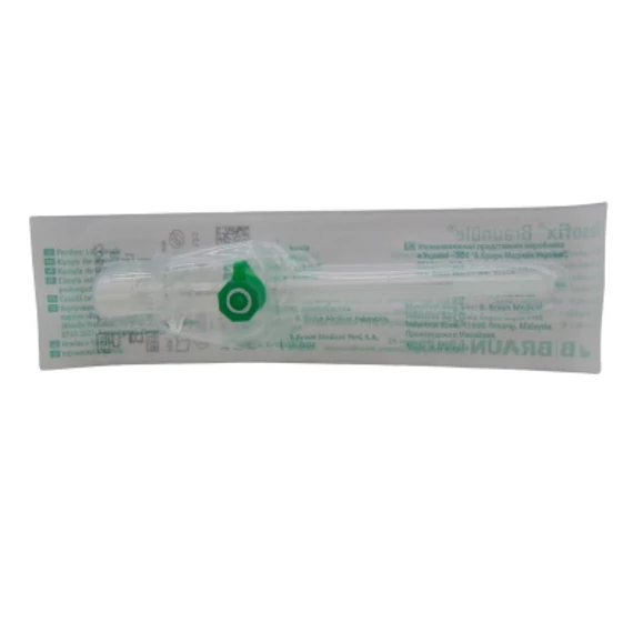 VÉNAKANÜL VASOFIX BRAUNÜLE 18G/33MM ZÖLD