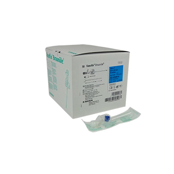 VÉNAKANÜL VASOFIX BRAUNÜLE 22G KÉK