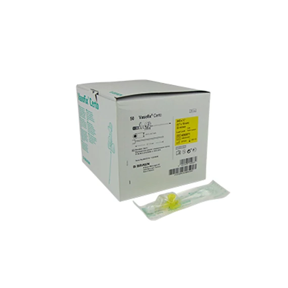 VÉNAKANÜL VASOFIX CERTO 24G SÁRGA