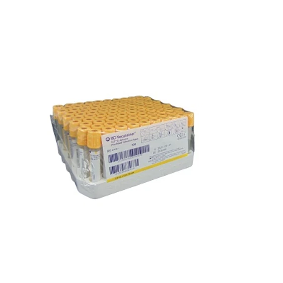 VÉRCSŐ VACUTAINER SZÉRUM SZEP.3,5ML 100X