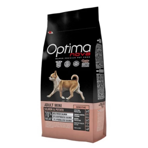 Visán Optimanova Dog Adult Mini Sensitive Salmon & Potato 2 kg