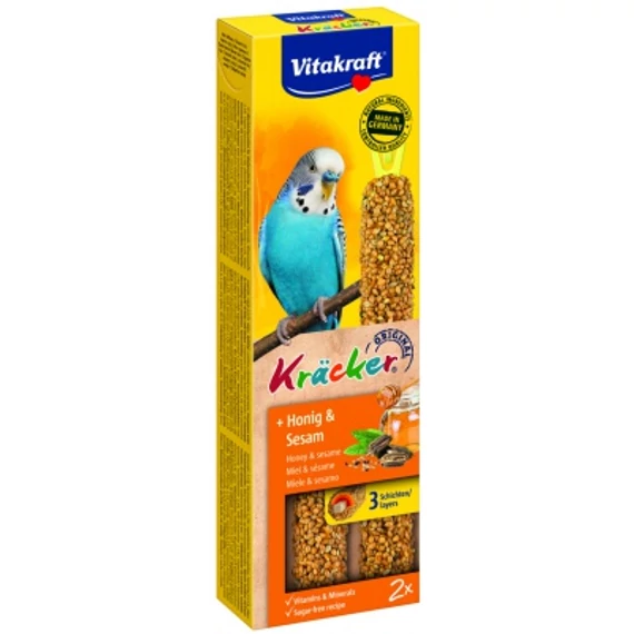 Vitakraft dupla rúd mézes hullámos 2 db