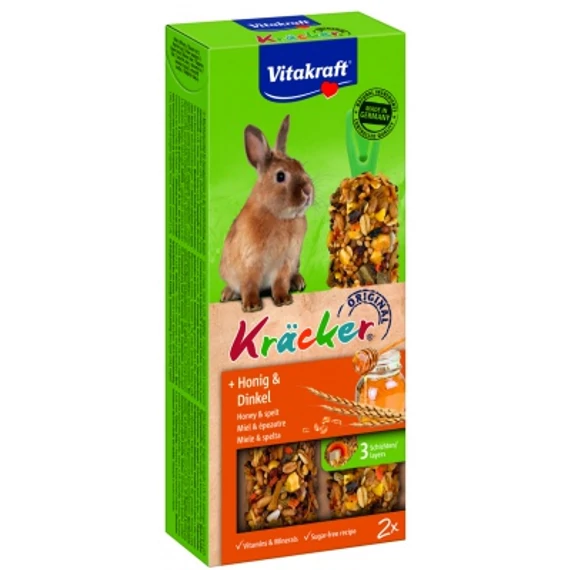 Vitakraft dupla rúd mézzel és tönköllyel nyulaknak 2 db