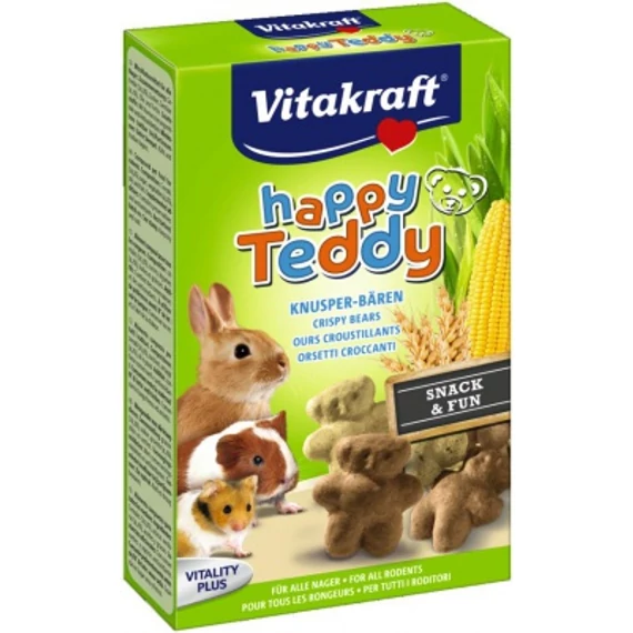Vitakraft Happy Teddy rágcsálóknak 75 g